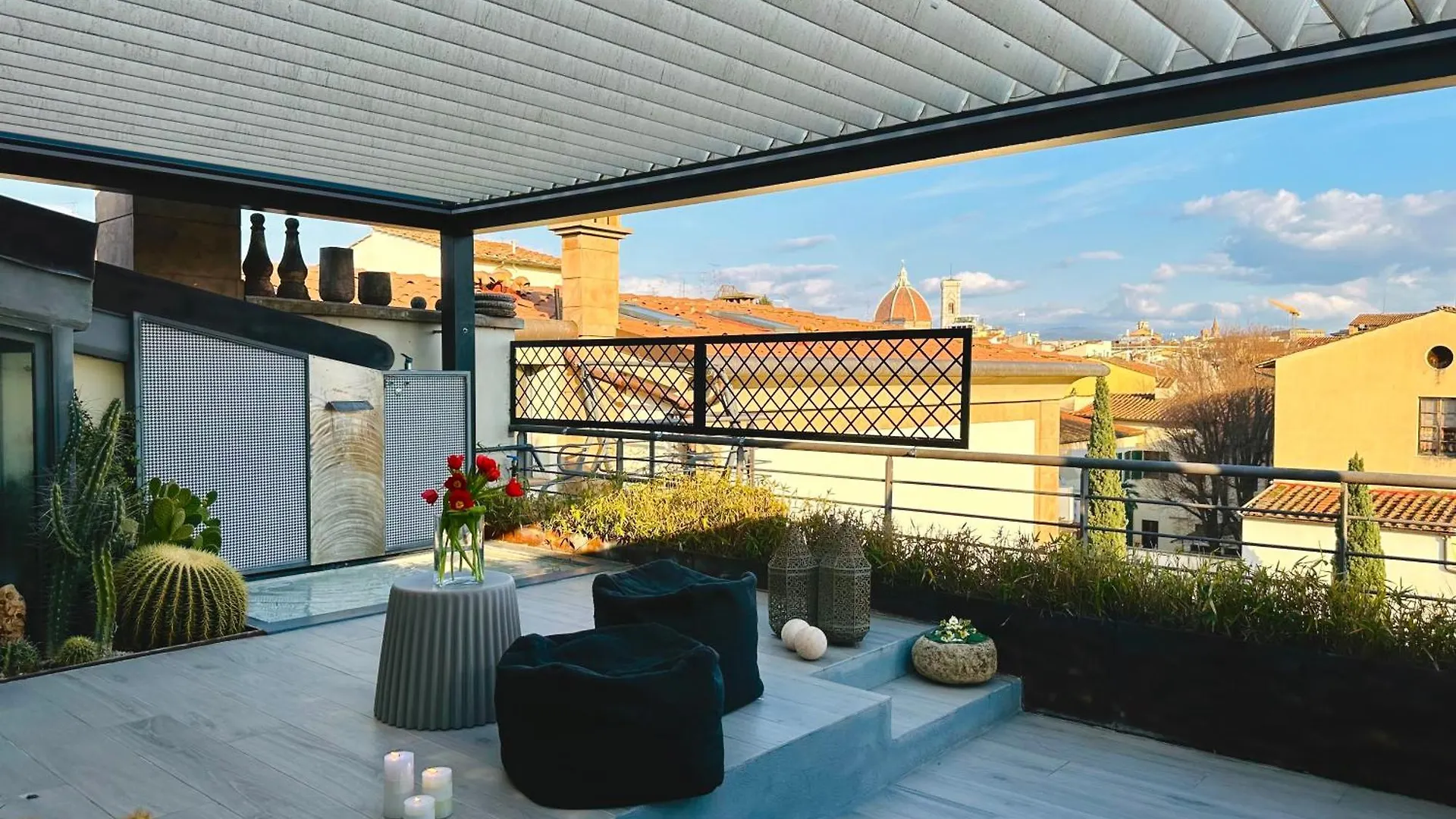 פירנצה Central Romantic Luxury Penthouse בית נופש